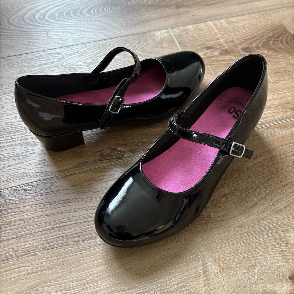 Kohl's Shiny Black Kids Mary Jane Shoes